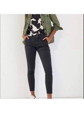 Pilcro Grey Trouser Skinny Ankle Jeans